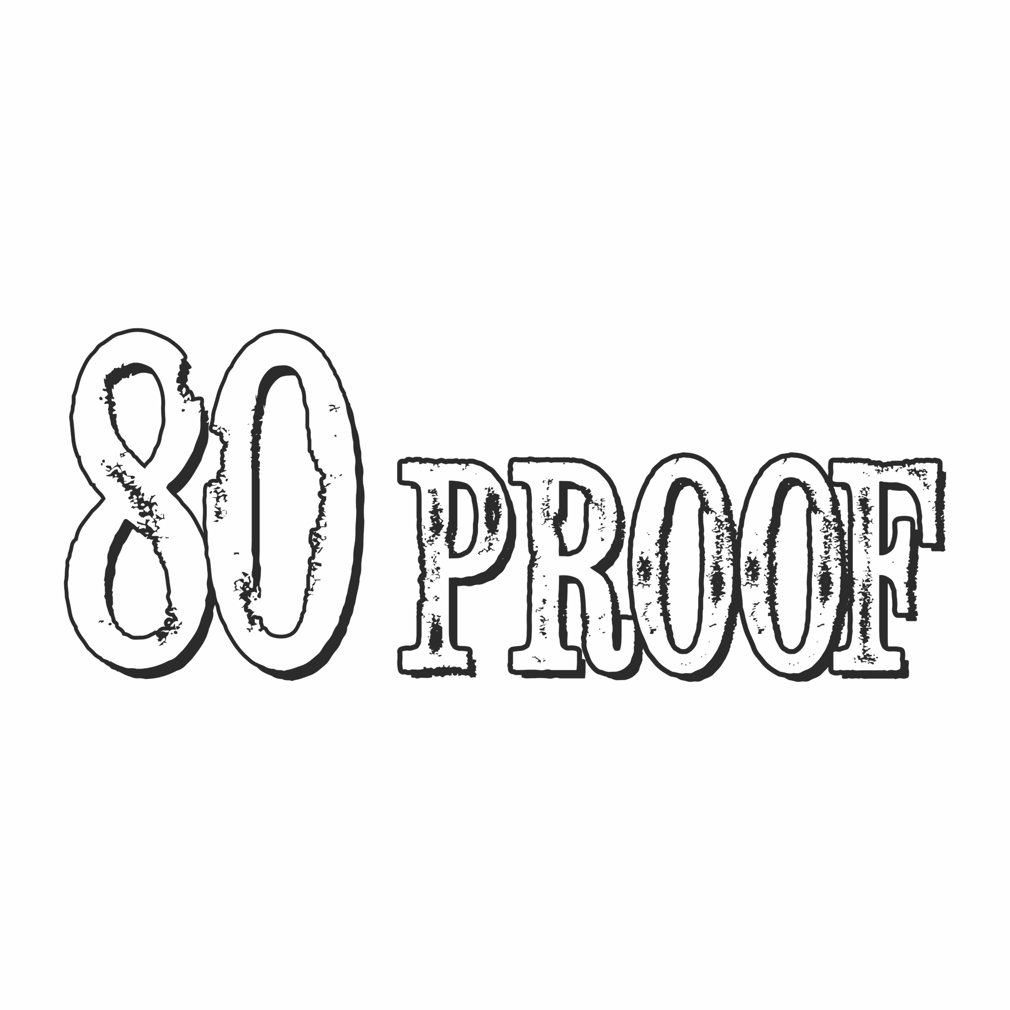 80 Proof logo